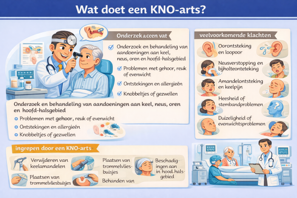 Wat doet een KNO-arts
